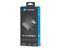 Natec KARTA SIECIOWA CRICKET USB 3.0 1X RJ45 1GB NA KABLU - 1470233 - zdjęcie 5